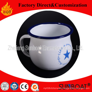 Sunboat Milk Cup/Mug Enamel Tableware /Drinkware